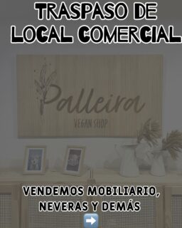 Hola chiques! 

Llegó el día de decir adiós al local y tratar de hacer algo con los enseres que tenemos dentro, así que agradecemos de corazón la difusión de este post 💖

Os dejamos un poco más en detalle lo que vendemos, aunque si hay alguien interesade por el local, que nos contacte también ☺️

• Nevera expositora: armario expositor ERC 200 INFRICO
• Congelador expositor IC 500 SCE EUROFRED
• Isla de congelado IL 2000 HC INFRICO
• Congelador armario tornado S40 BT ISA
• Todo el mobiliario de la tienda (incluyendo el mostrador) 
• Equipo informático con programa de ventas GoTPV 

Y ya estaría, para más info. podéis escribirnos por WhatsApp o por mensaje directo. 

Como siempre, gracias a todes. No esperábamos una despedida tan cálida este sábado y nos vamos con el corazón llenito ❤️‍🩹

Abrazos 🫂